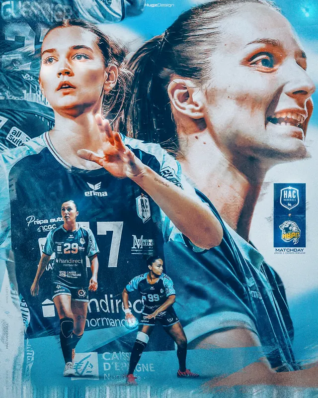 Affiche HAC Handball vs HBPC (Handball)